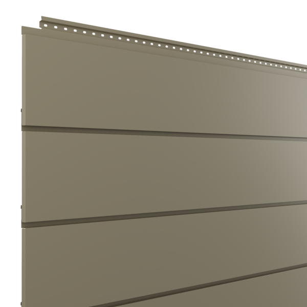 Facade panel with straight joint, angle corner P05
